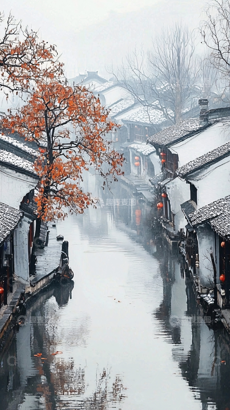 高清大图下载【趣麦麦图】水墨江南