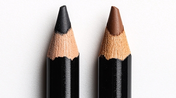 黑色棕色眼线笔