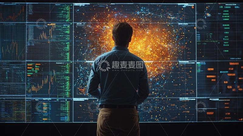 高清大图下载【趣麦麦图】监控墙