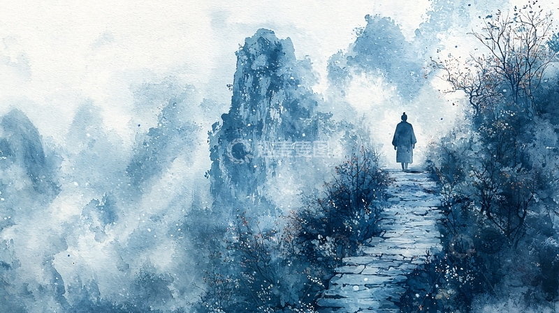 高清大图下载【趣麦麦图】水墨画