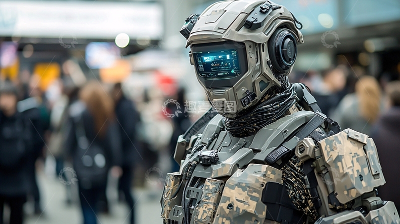 高清大图下载【趣麦麦图】未来战士