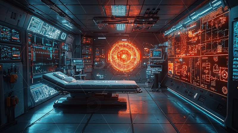 高清大图下载【趣麦麦图】-未来科技手术室