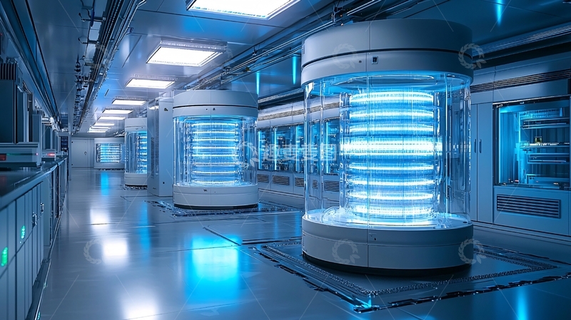 高清大图下载【趣麦麦图】未来科技实验室