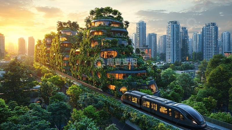 高清大图下载【趣麦麦图】未来城市