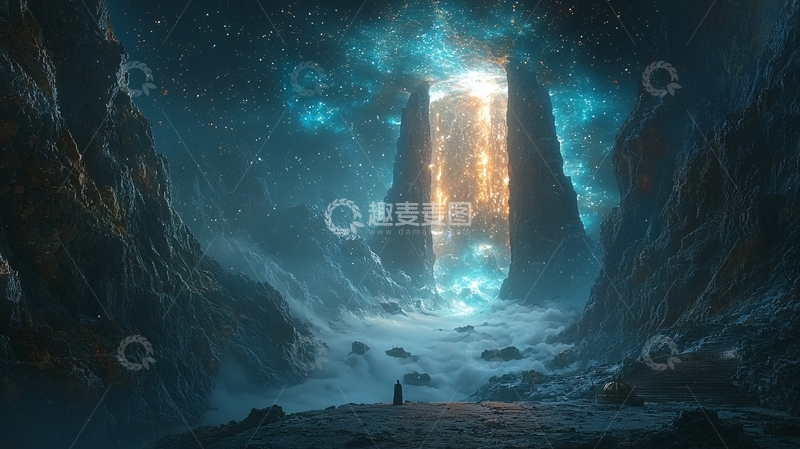 高清大图下载【趣麦麦图】神秘洞穴奇观