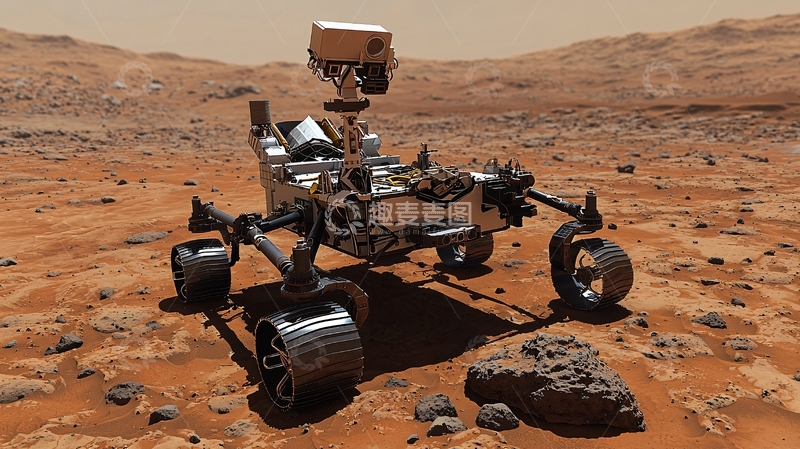 高清大图下载【趣麦麦图】火星探测器