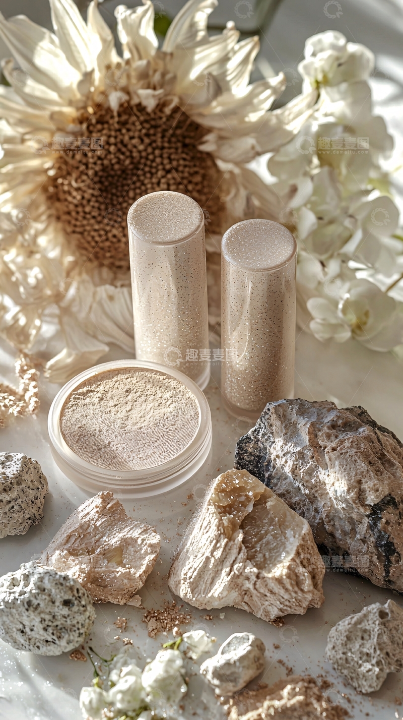 高清大图下载【趣麦麦图】香氛粉末与天然素材