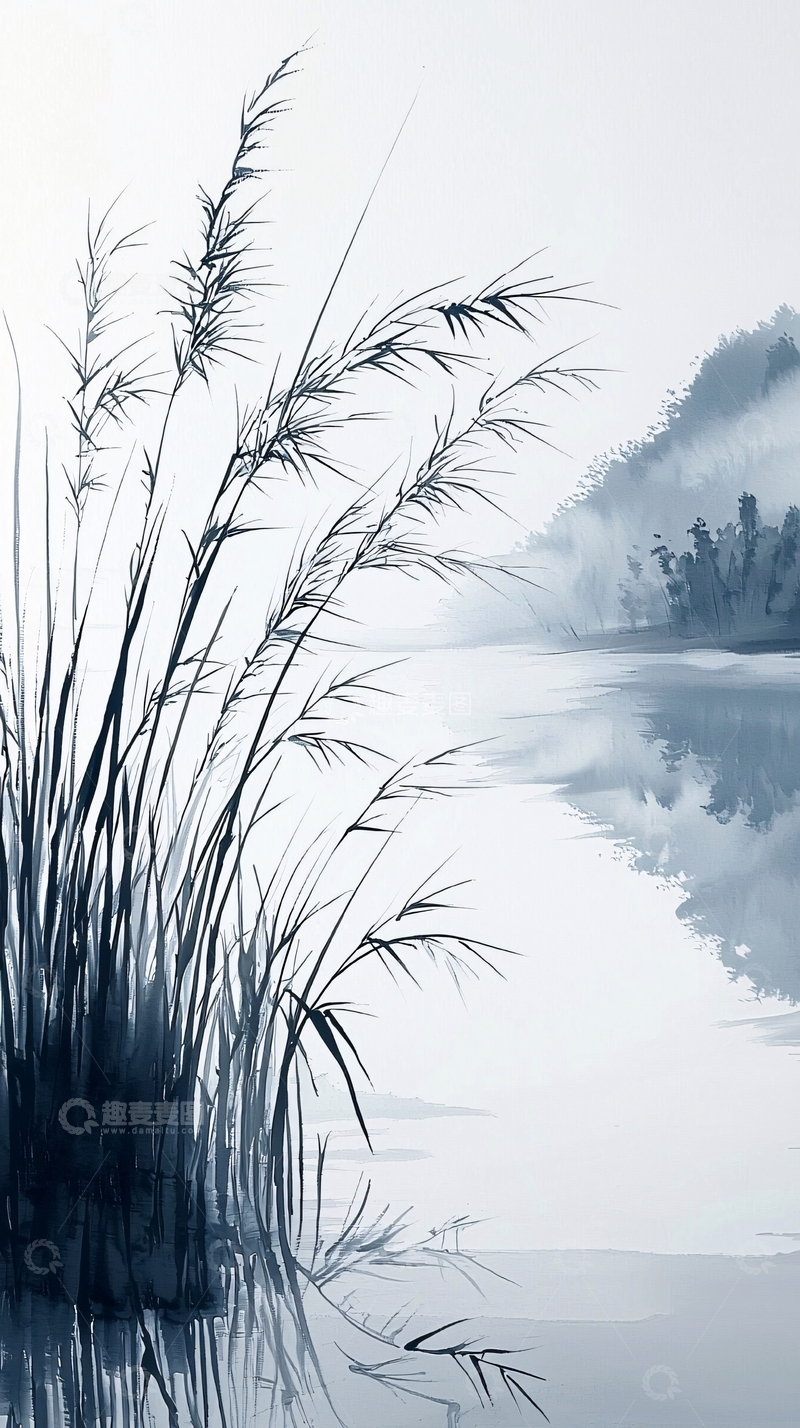 高清大图下载【趣麦麦图】水墨画