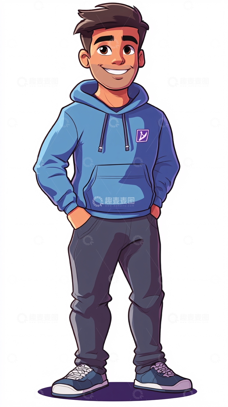 高清大图下载【趣麦麦图】卡通人物50