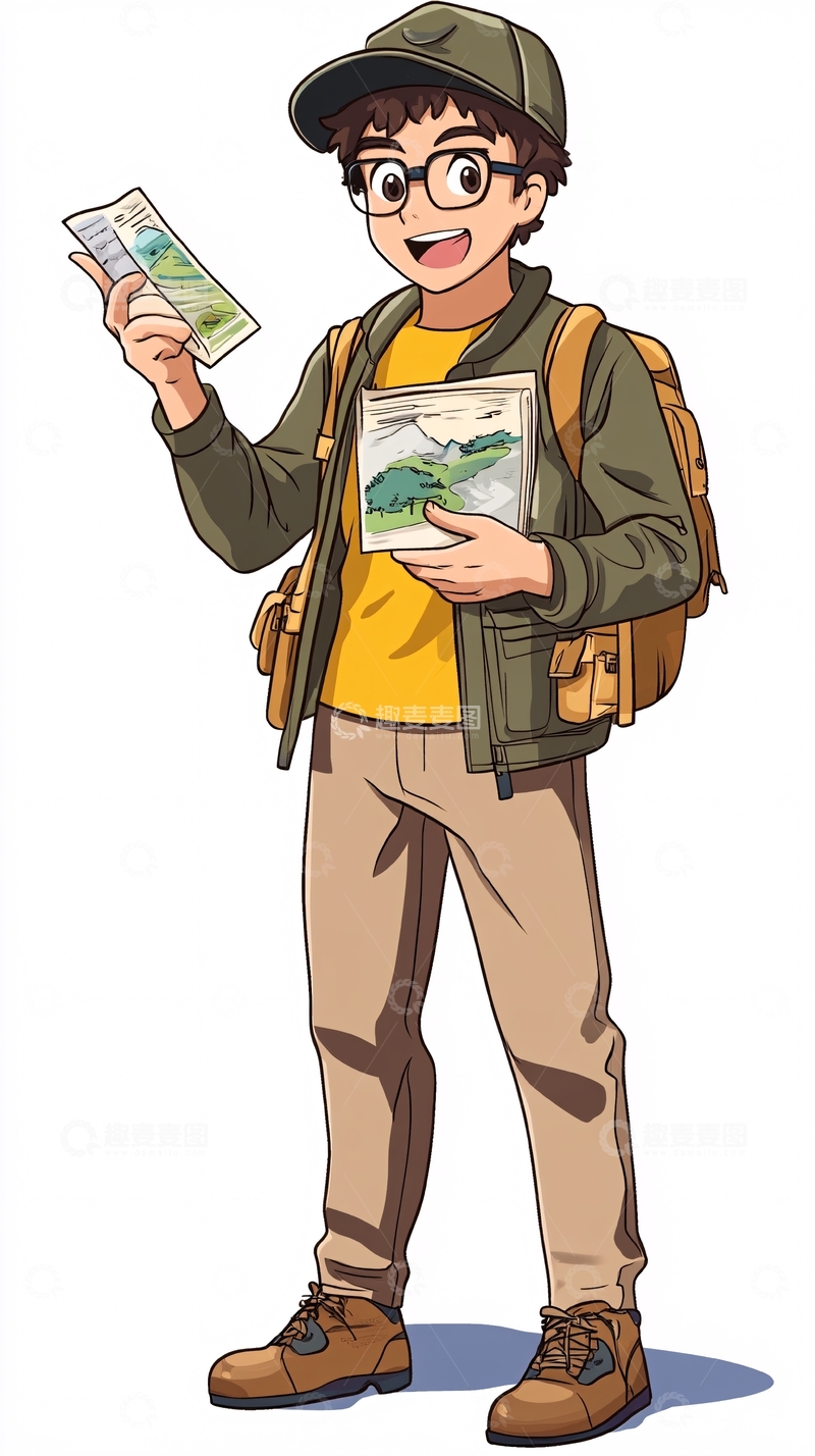 高清大图下载【趣麦麦图】卡通人物53