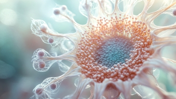 显微镜下的病毒结构