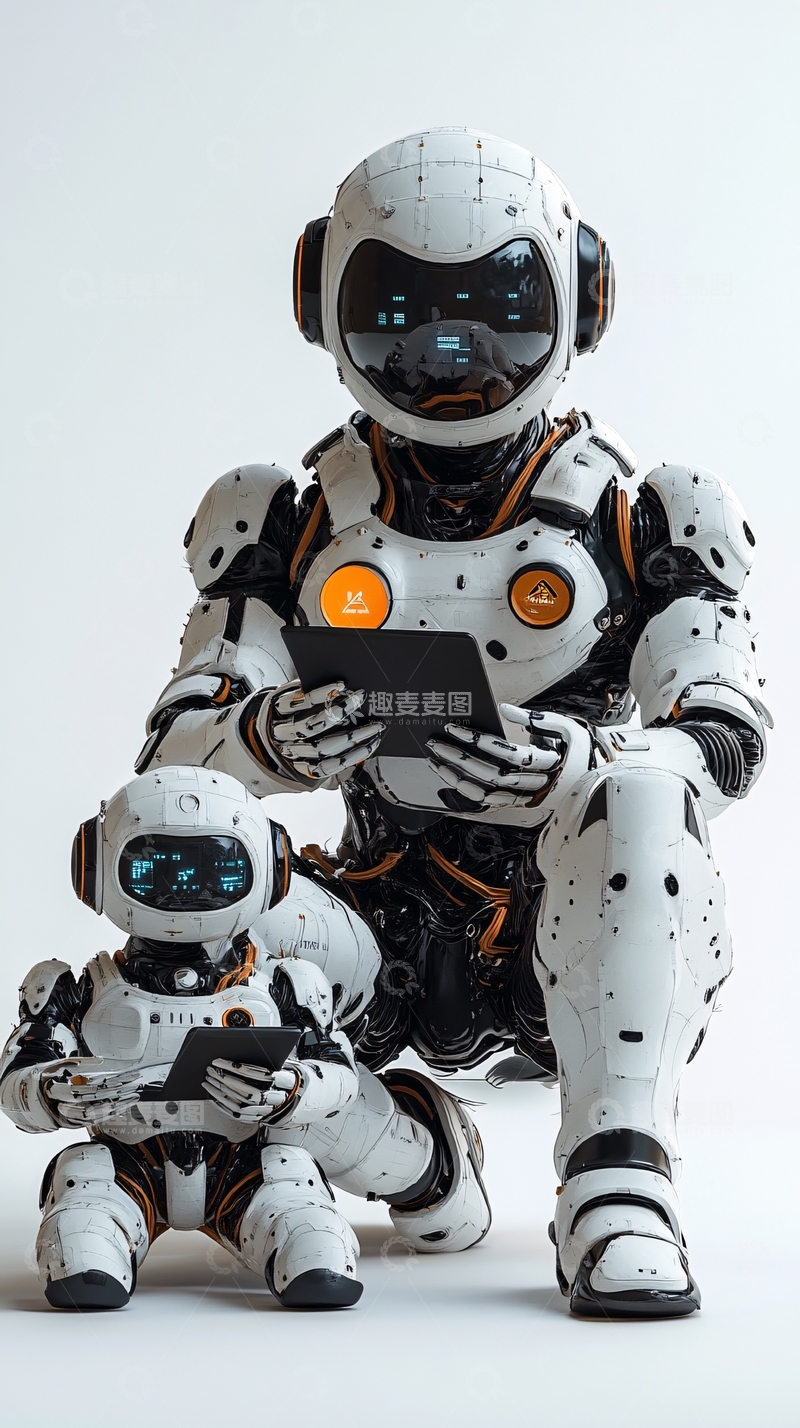 高清大图下载【趣麦麦图】机器人