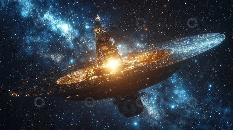 高清大图下载【趣麦麦图】宇宙飞船