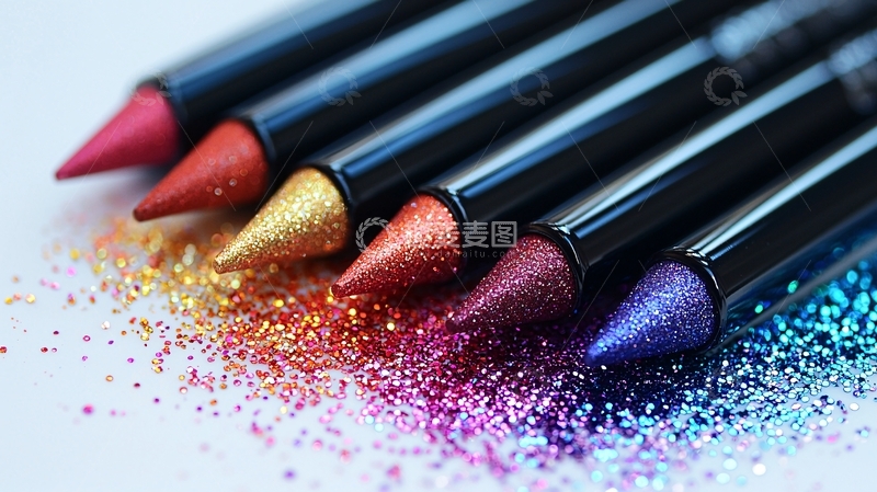 高清大图下载【趣麦麦图】彩色眼线笔