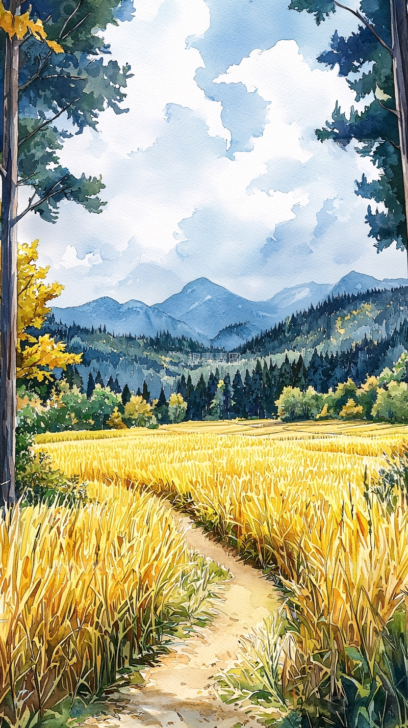 高清大图下载【趣麦麦图】田园风光214