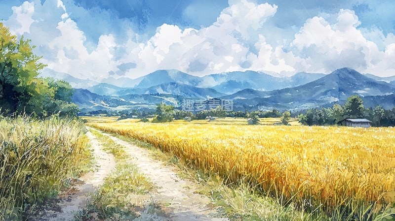 高清大图下载【趣麦麦图】田园风光215