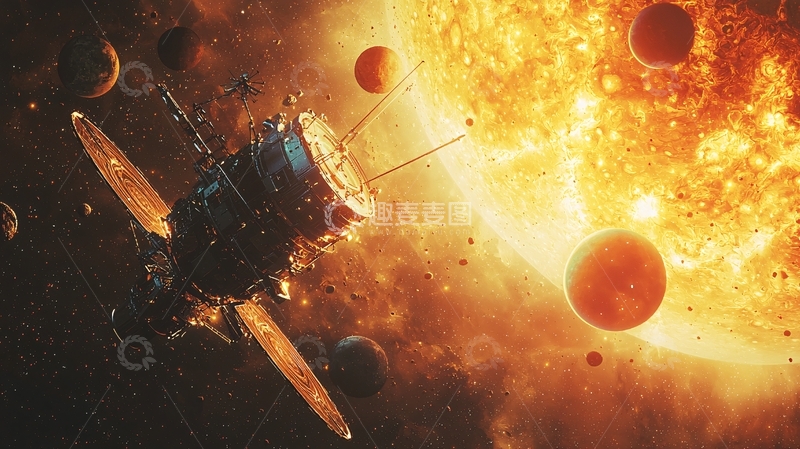 高清大图下载【趣麦麦图】宇宙飞船