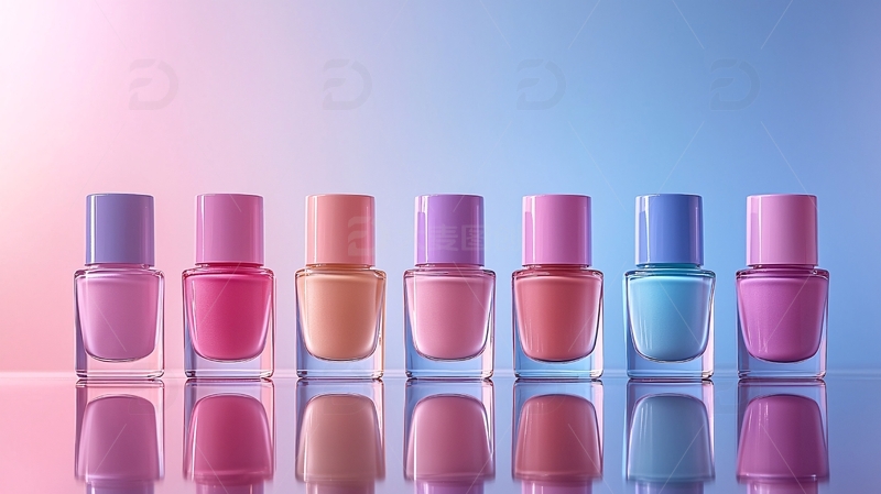 高清大图下载【趣麦麦图】彩色指甲油