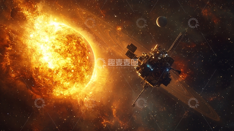 高清大图下载【趣麦麦图】太空探测器