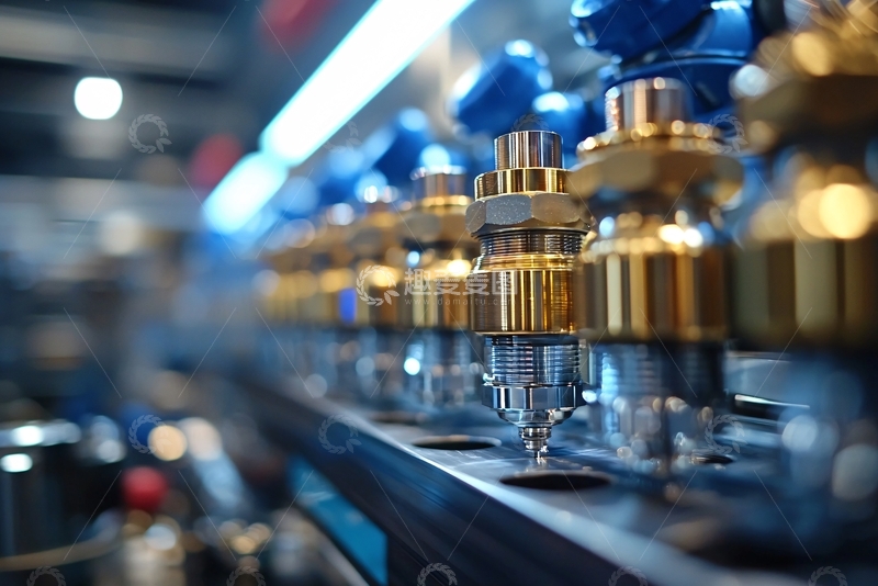 高清大图下载【趣麦麦图】金色阀门特写