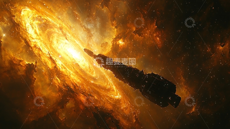 高清大图下载【趣麦麦图】宇宙飞船