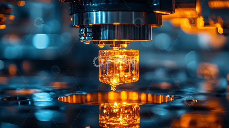 高清大图下载【趣麦麦图】精密金属加工的特写