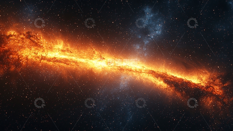 高清大图下载【趣麦麦图】宇宙中的火焰