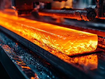 高温钢材生产线