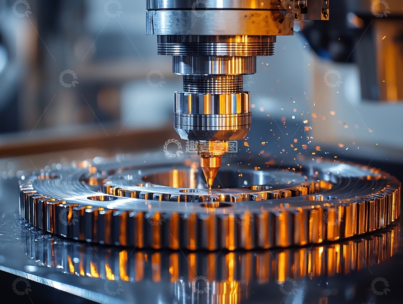 高清大图下载【趣麦麦图】机械零件激光切割加工