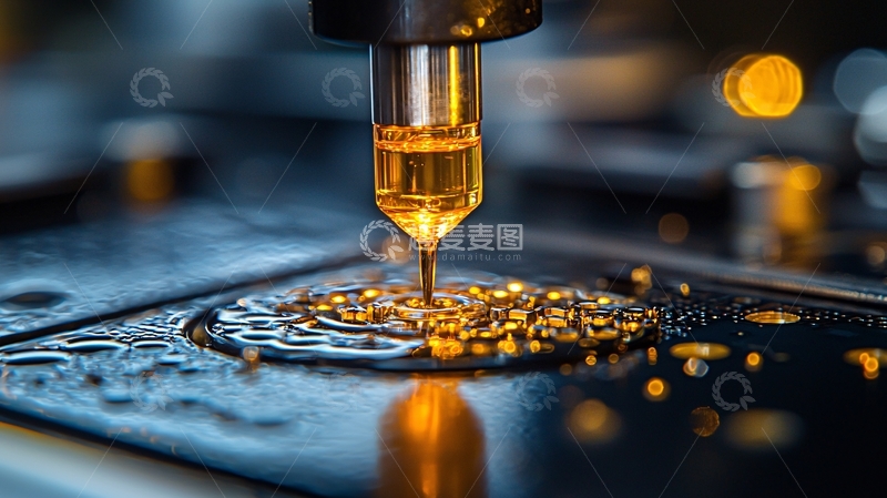 高清大图下载【趣麦麦图】精密仪器滴油