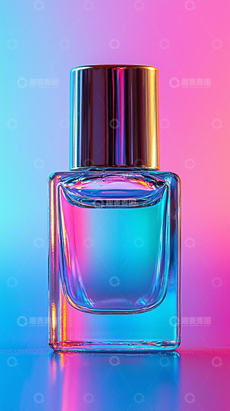 高清大图下载【趣麦麦图】晶莹剔透的香水瓶