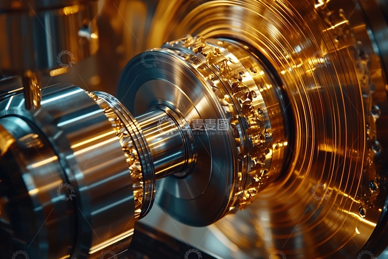 高清大图下载【趣麦麦图】精密金属零件特写