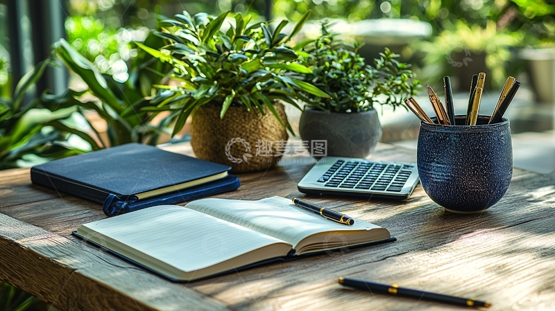 高清大图下载【趣麦麦图】户外办公桌