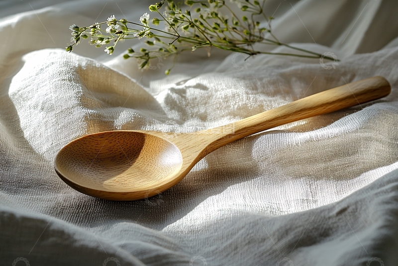高清大图下载【趣麦麦图】木质汤勺