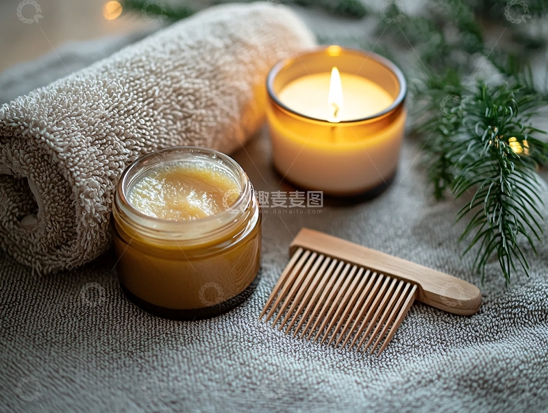 高清大图下载【趣麦麦图】水疗放松场景