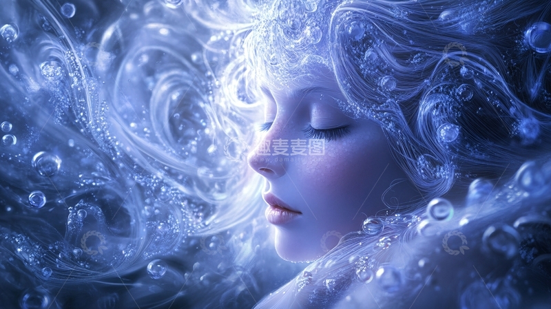 高清大图下载【趣麦麦图】冰雪美人