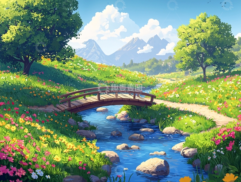 高清大图下载【趣麦麦图】田园风光217