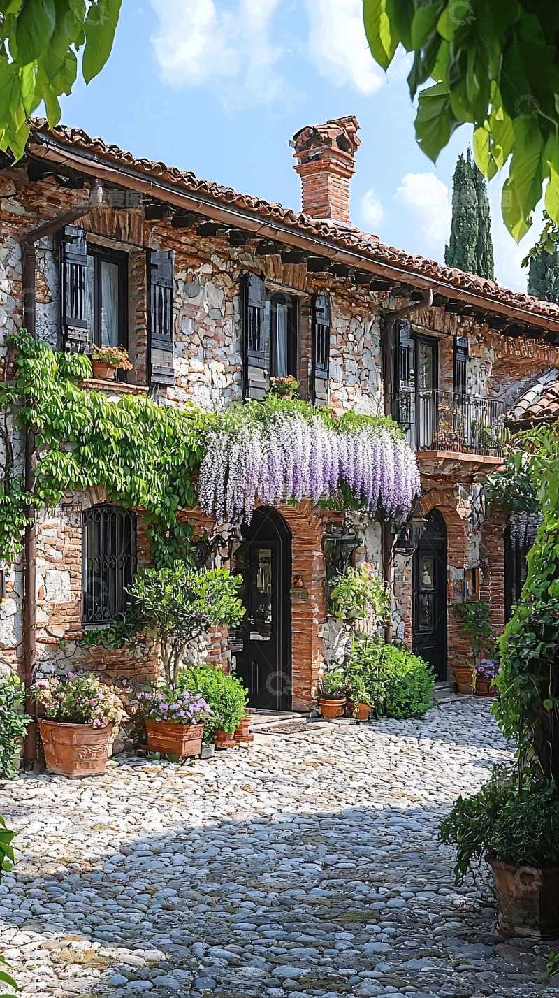 高清大图下载【趣麦麦图】石头房