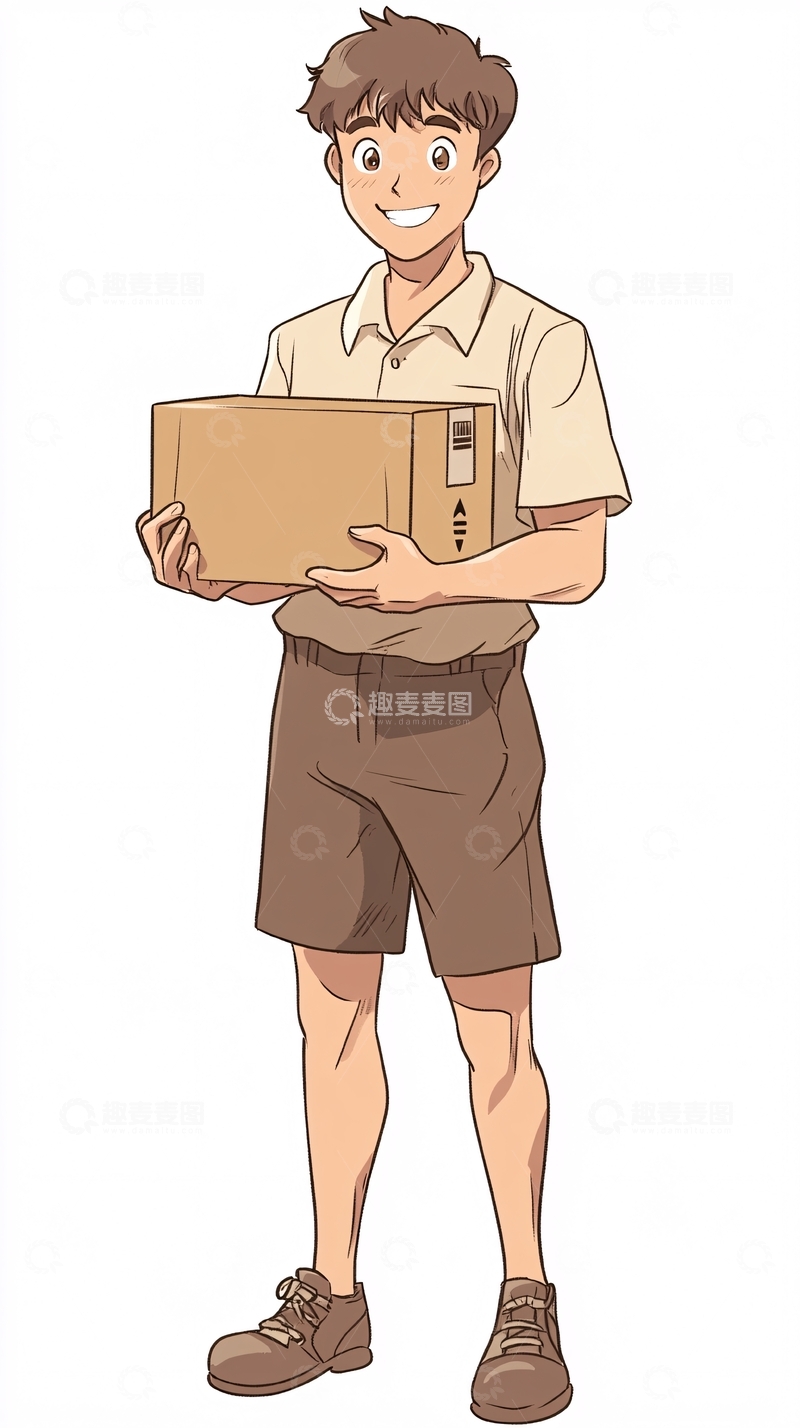 高清大图下载【趣麦麦图】卡通人物60