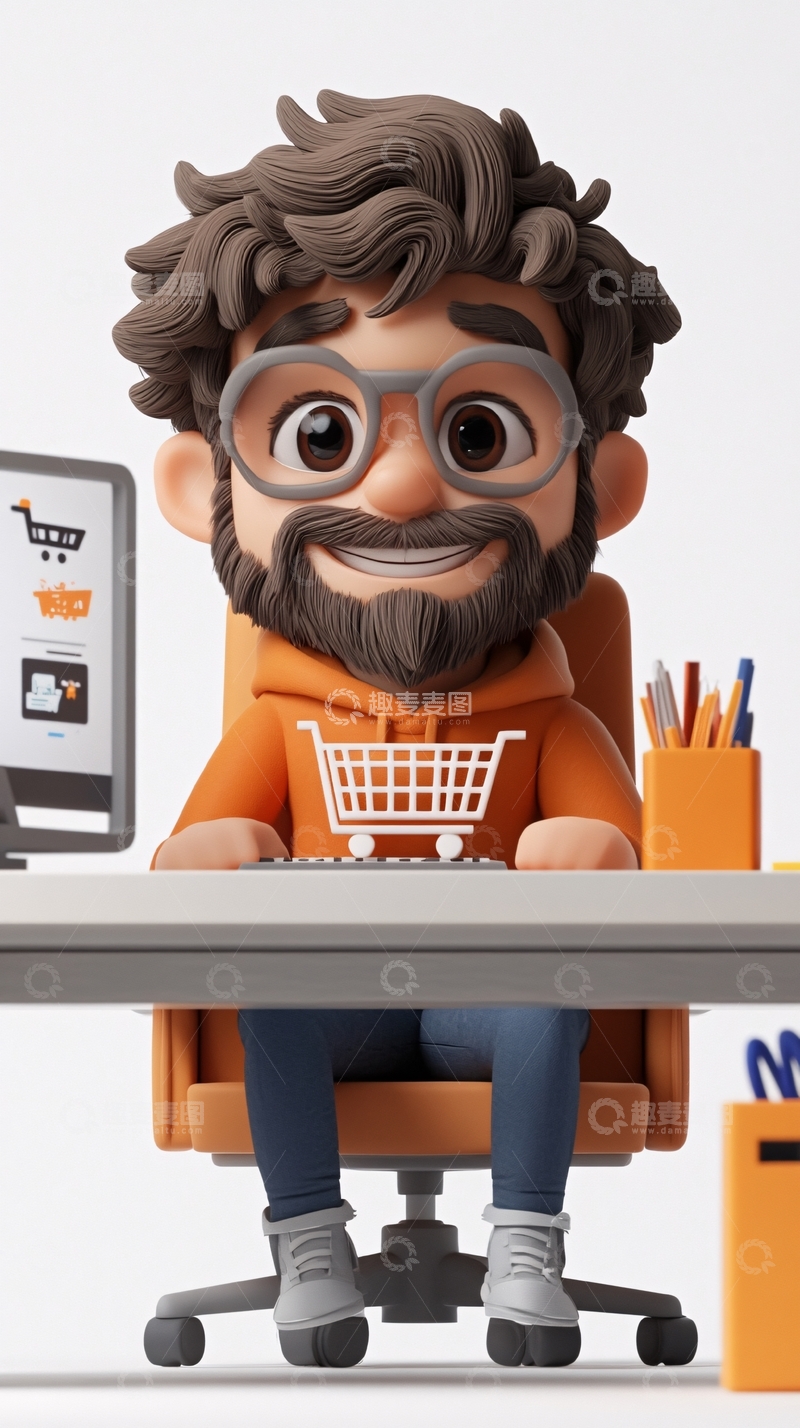 高清大图下载【趣麦麦图】电商运营