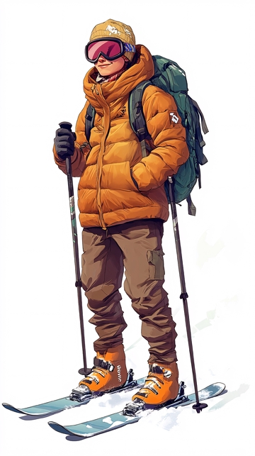 冬季户外滑雪装备