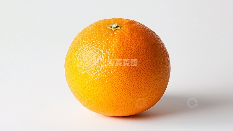 高清大图下载【趣麦麦图】单颗橙子