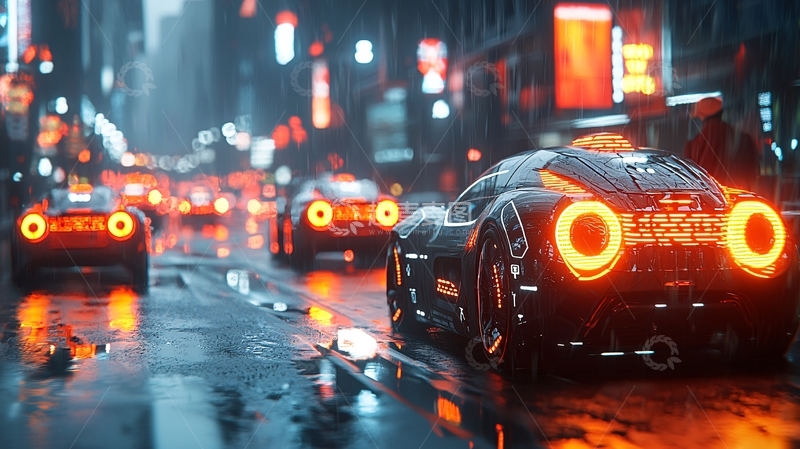 高清大图下载【趣麦麦图】未来都市夜景153