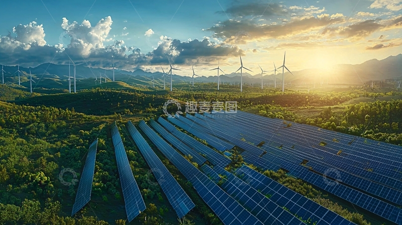 高清大图下载【趣麦麦图】绿色能源