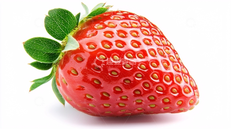 高清大图下载【趣麦麦图】新鲜红润诱人草莓