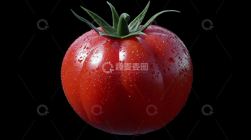 高清大图下载【趣麦麦图】新鲜红西红柿