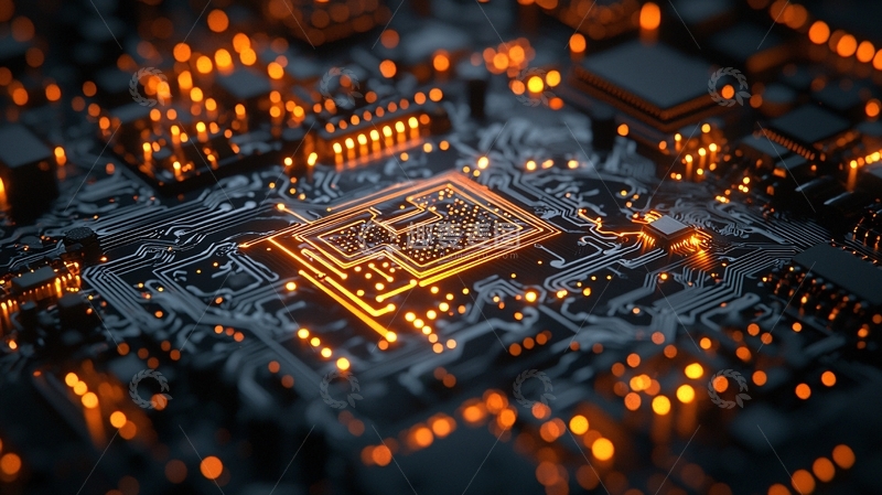 高清大图下载【趣麦麦图】电路板特写