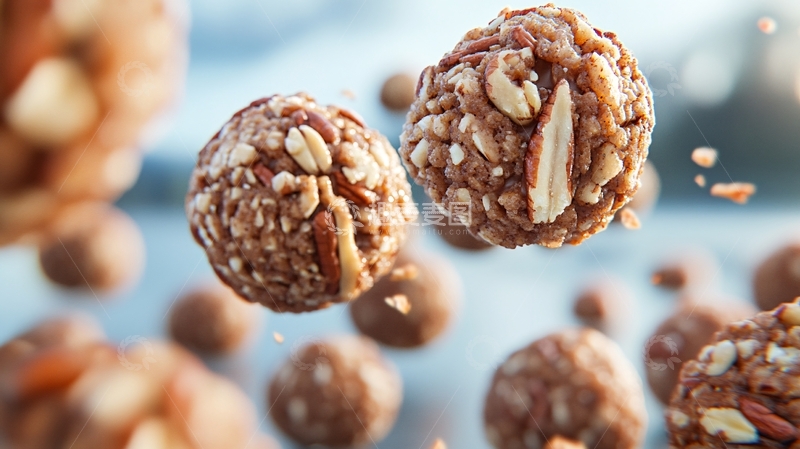 高清大图下载【趣麦麦图】空中飞舞的能量球