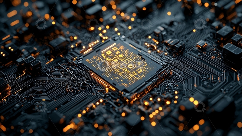 高清大图下载【趣麦麦图】电路板特写