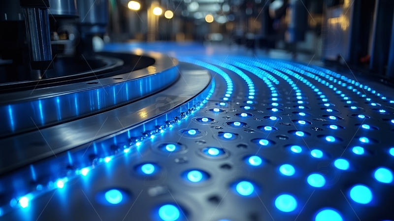 高清大图下载【趣麦麦图】现代化流水线